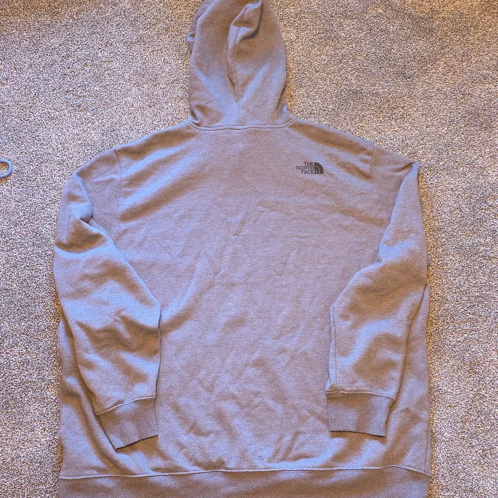 The North Face Men's Gray Bear Logo Pullover Hoodie